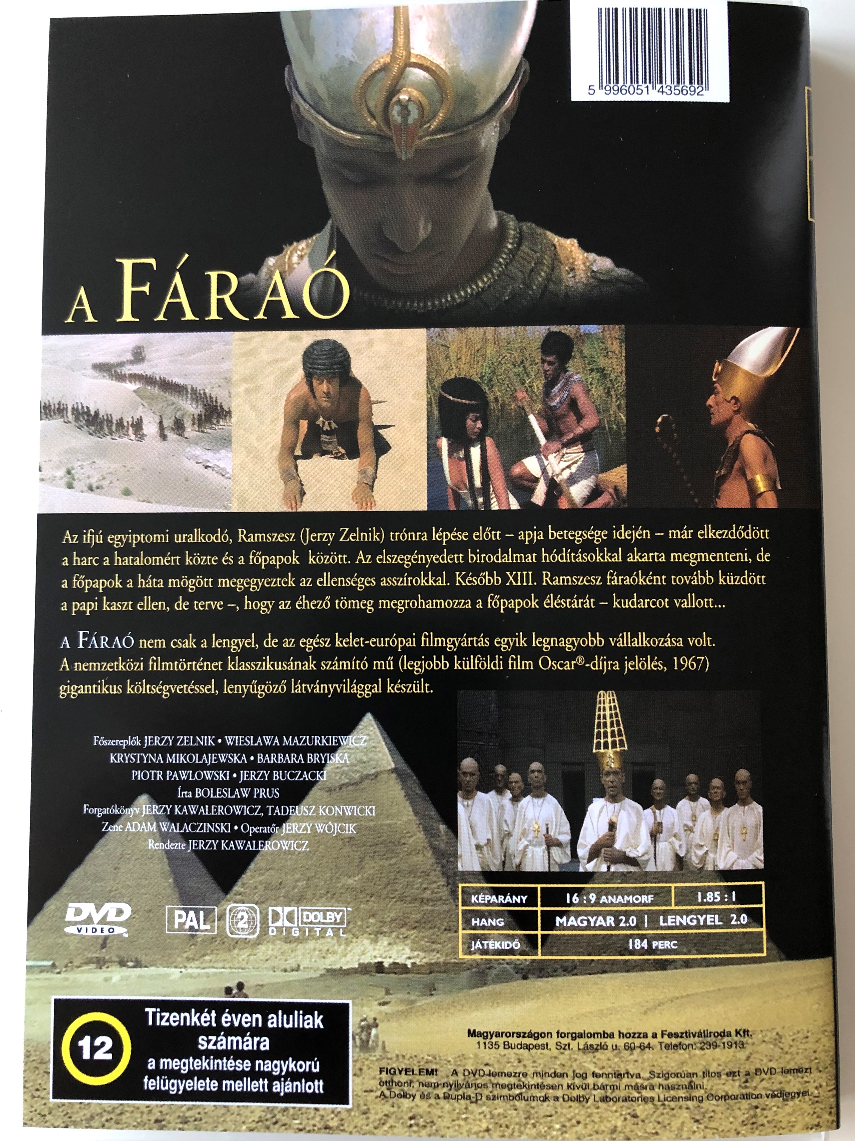 Faraon (Pharaoh) DVD 1966 A Fáraó 1